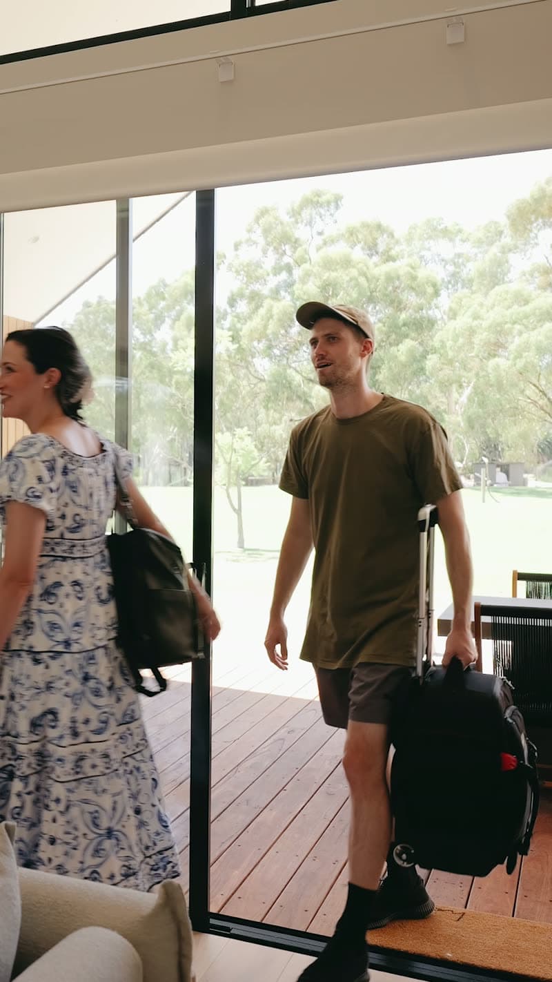 Goolwa River Retreat, portrait cut