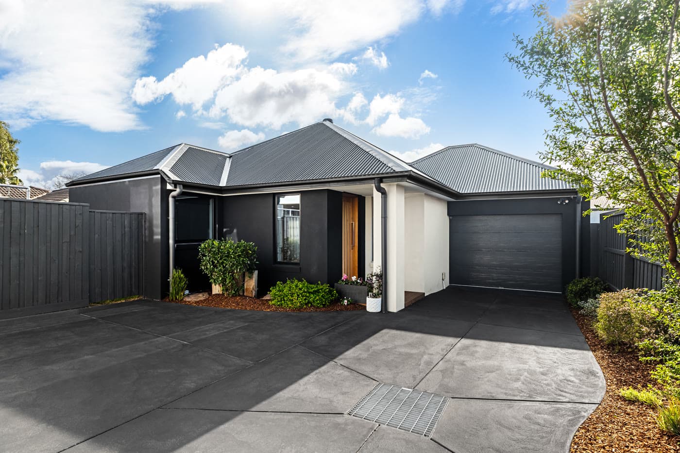Contemporary home exterior, Cheltenham
