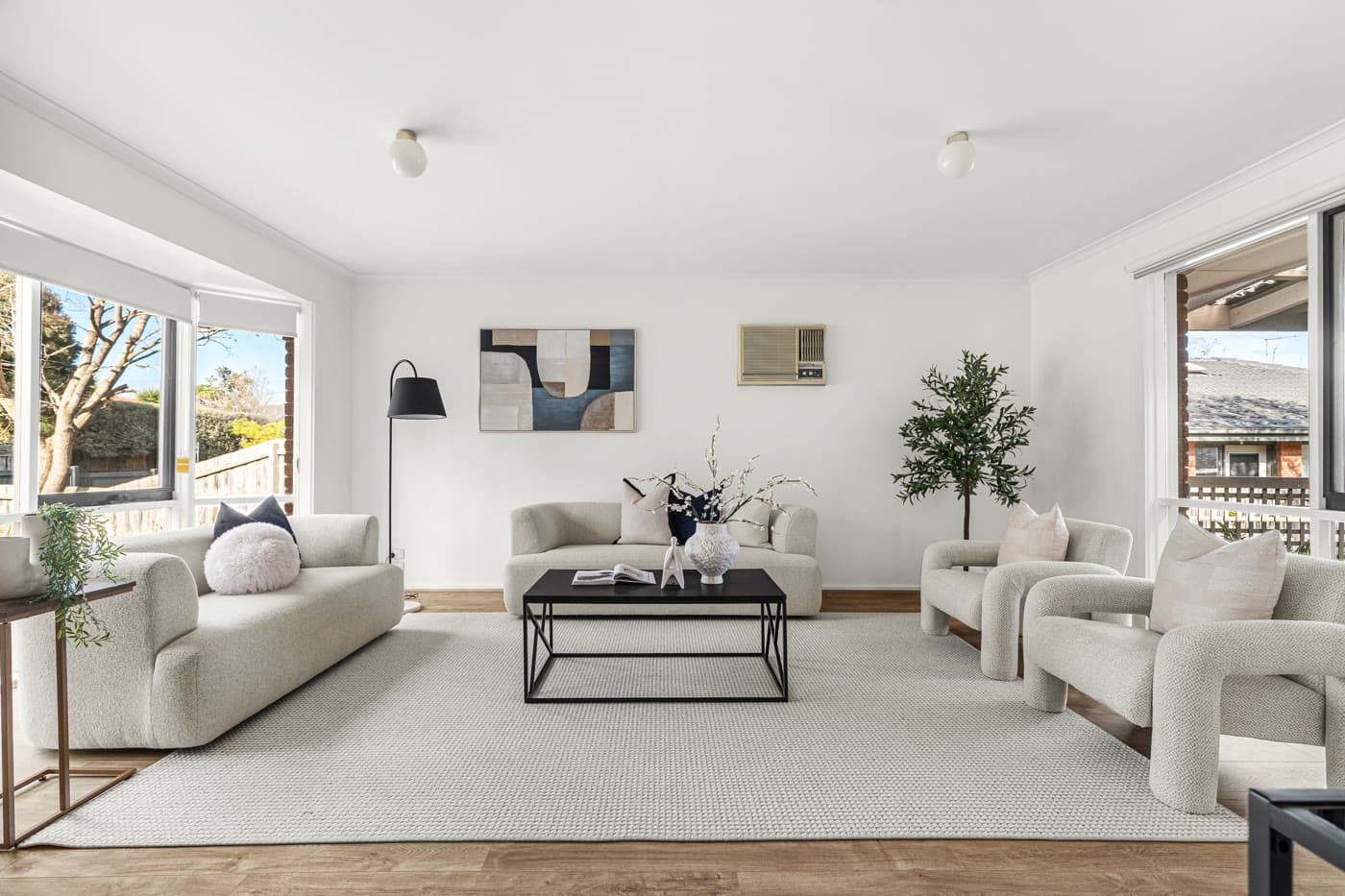 Styled open-plan living, Berwick